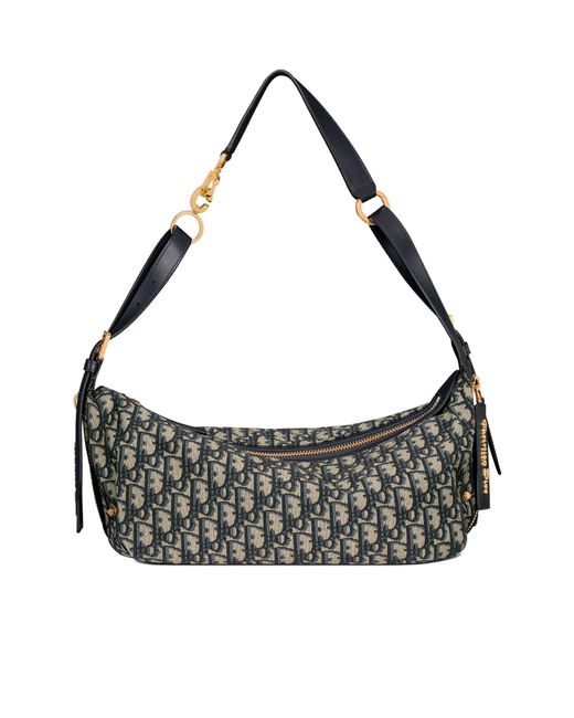 Dior Gray Medium D-Journey Bag