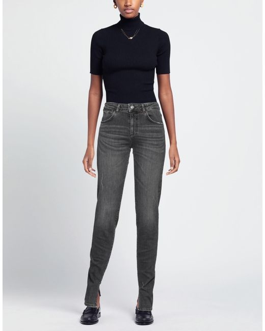 MAX&Co. Gray Belt Loop Jeans