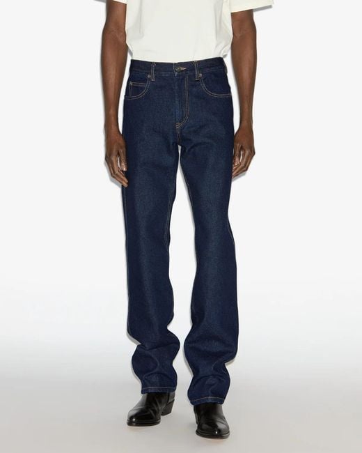 Isabel Marant Blue Lewys Jeans for men