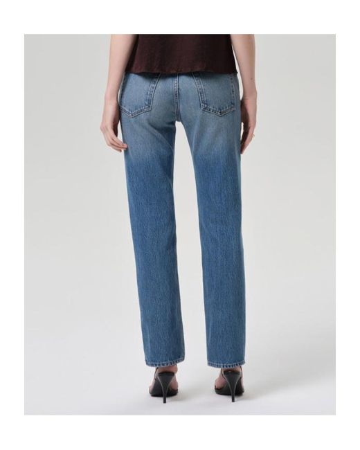 Citizens of Humanity Blue Belt-Loop Jeans