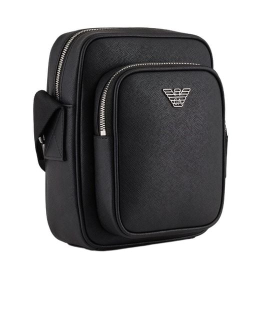 Emporio Armani Black Sustainability Collection Bag for men