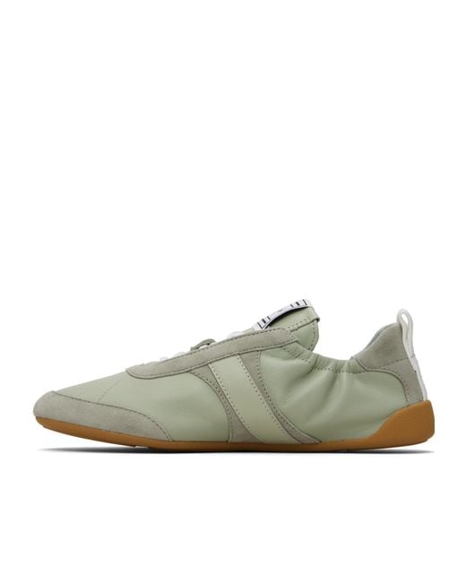 Chloé Green Kick Sneakers