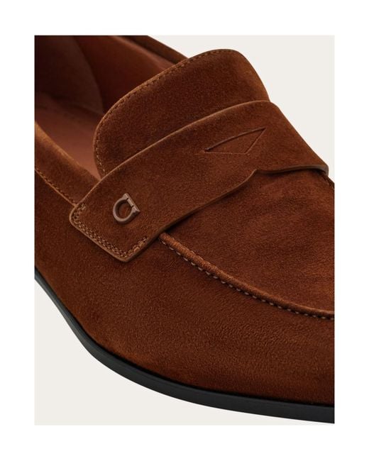 Ferragamo Brown Penny Loafer for men
