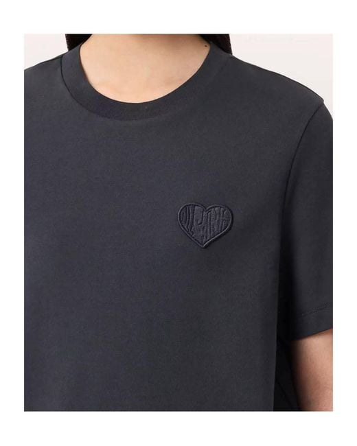 AllSaints Blue Lover Lisa Short-Sleeved T-Shirt