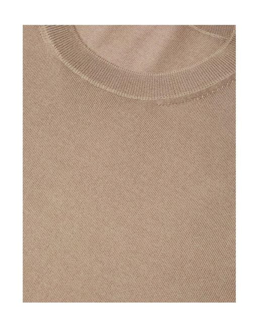 Loro Piana Natural Sottile Crew-Neck Sweater