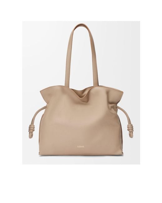 Loewe Natural Large Flamenco Clutch