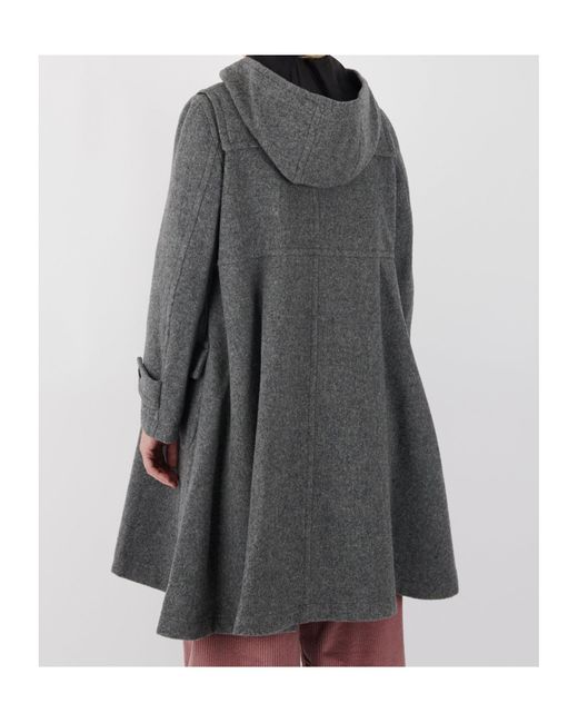 Comme des Garçons Gray Long-Sleeved Coat