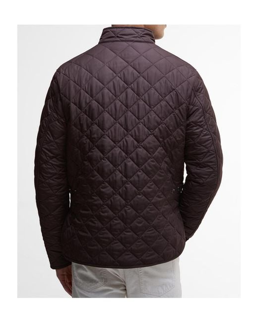 Barbour Brown Lowerdale Quilted Jacket for men