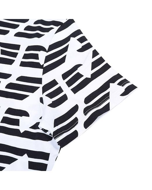 Emporio Armani White Logo Printed T-Shirt for men