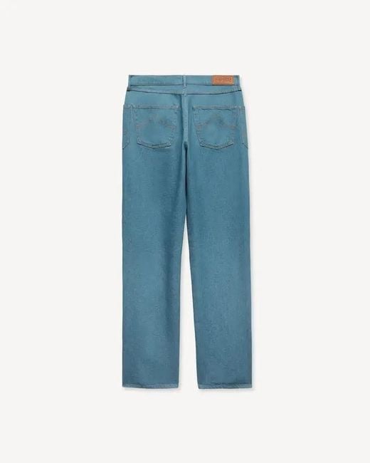 KENZO Blue Cargo Monkey Fit Jeans for men