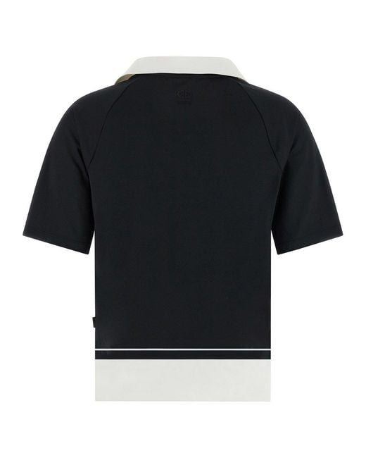 Goldbergh Black Piccola Performance Polo Top
