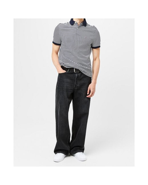 Tommy Hilfiger Blue Logo Short Sleeve Polo Shirt for men