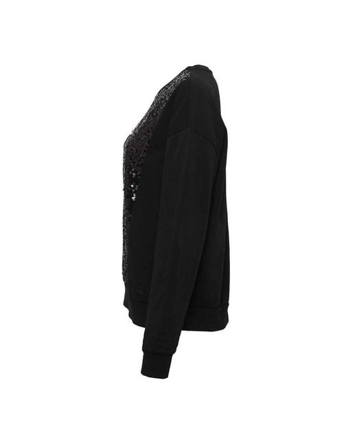 Armani Jeans Black Logo Sweater