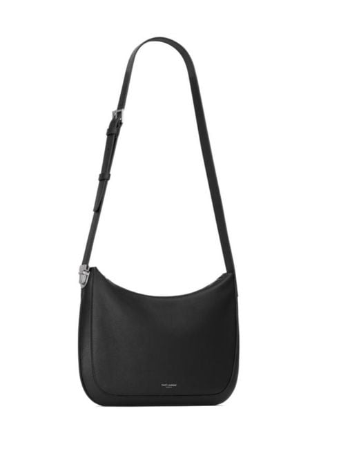 Saint Laurent Black Tuc Zip-Up Shoulder Bag for men