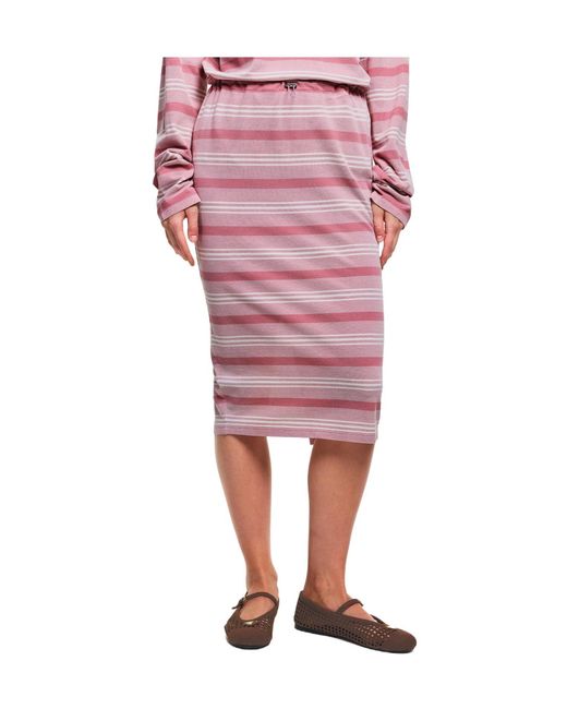Prada Pink Pencil Midi Skirt