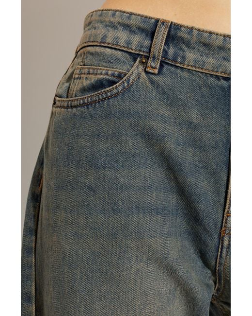 Zadig & Voltaire Gray Ete Straight-Leg Jeans