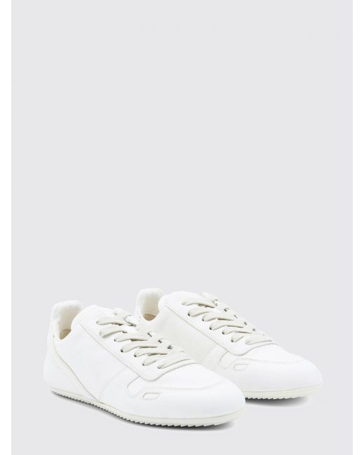 Rick Owens White Minimal Sneaks
