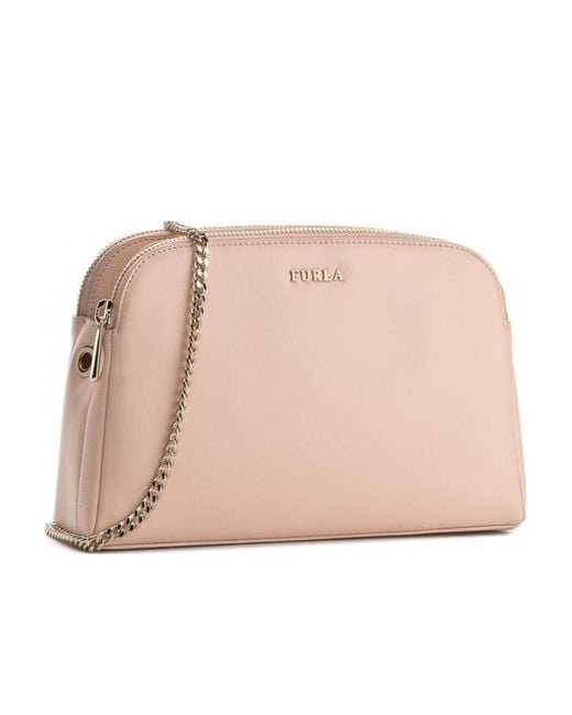 Furla Natural Logo Details Cross-Body Bag