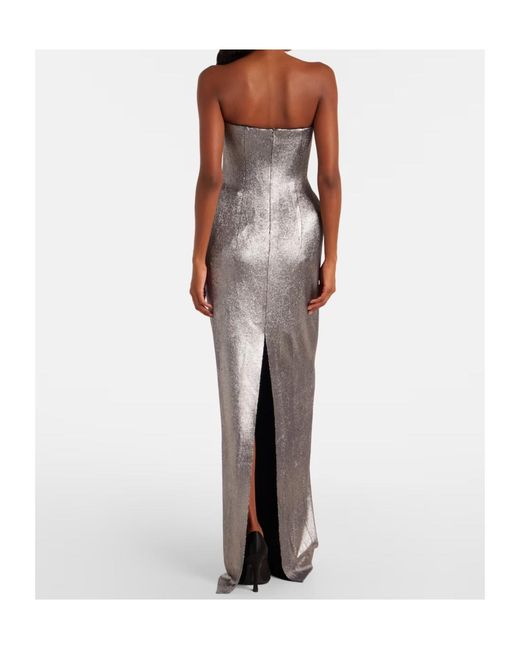 Magda Butrym Gray Corset Dress