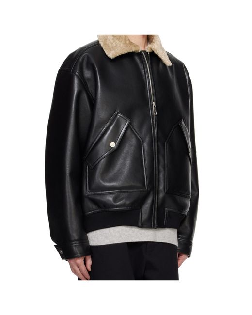 Nanushka Black Lude Jacket for men