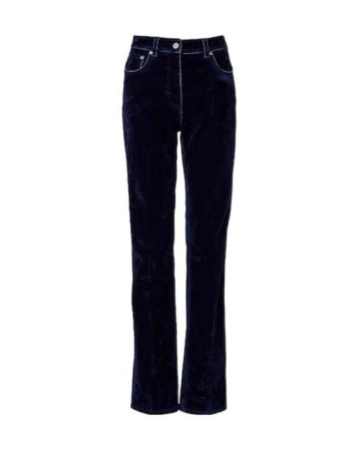 Ferragamo Blue Straight Jeans