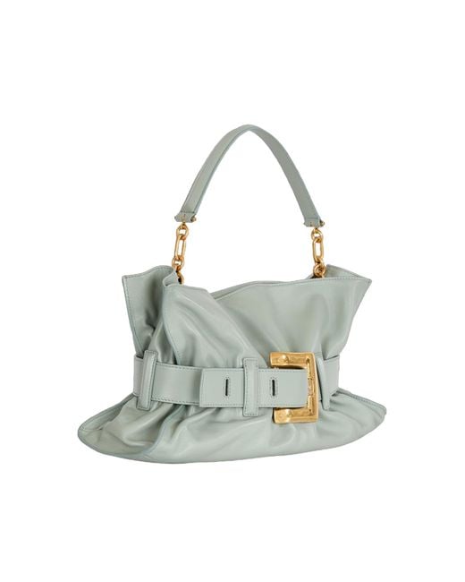 Balmain Metallic Medium Anthem Bag