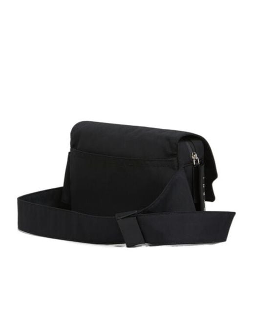 Marni Black Cordura Cityscape Belt Bag for men