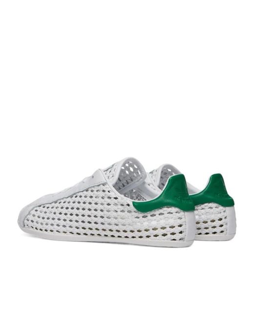 Adidas Originals White Stan Smith Low-Top Sneakers