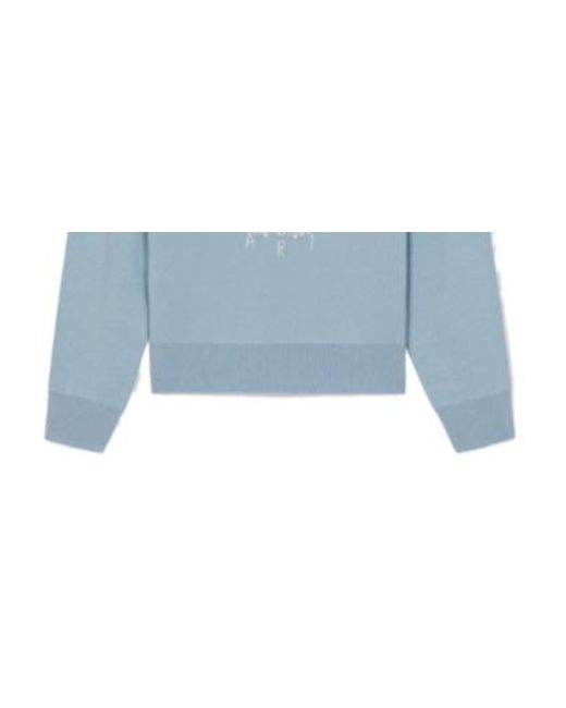 KENZO Blue Embroidered-Design Long-Sleeve Top
