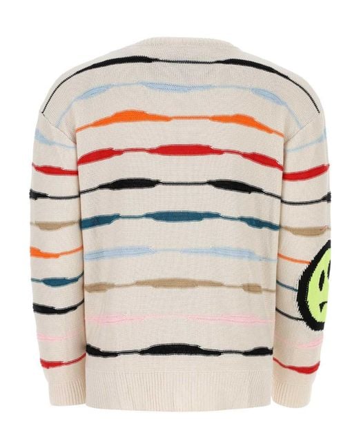Barrow Natural Large Profile Cardigan for men
