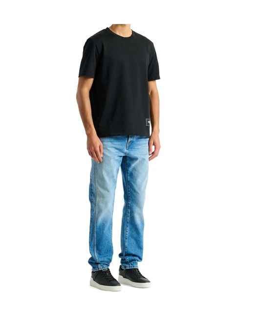 Balmain Black Pack Of 2 Vintage T-Shirts for men
