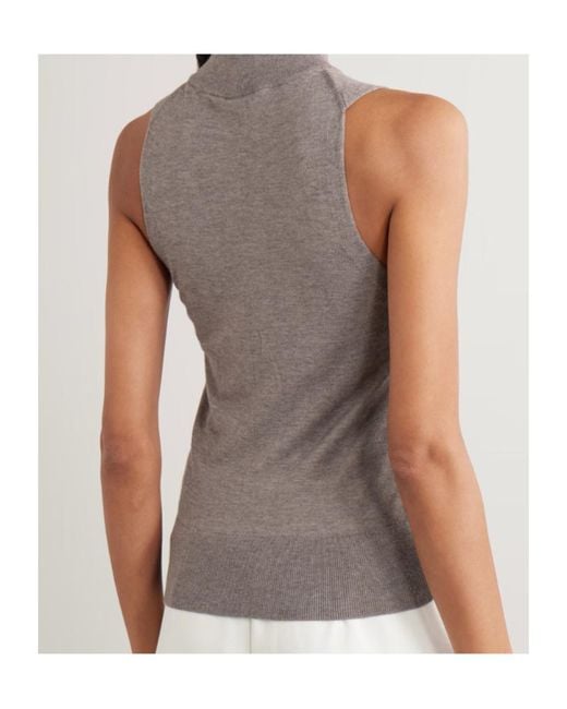 Varley Gray Turtleneck Sweater
