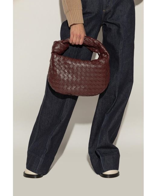 Bottega Veneta Brown Jodie Small Shoulder Bag