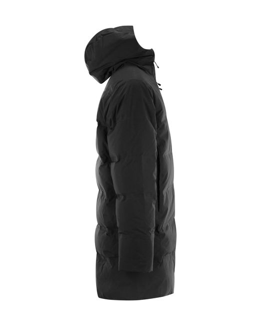 Patagonia Black Jackson Glacier Hooded Padded Parka for men