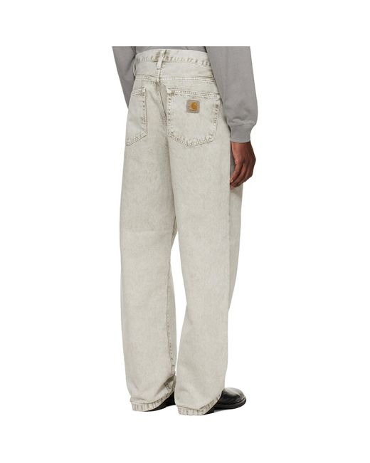 Carhartt Natural Buttoned Jeans for men
