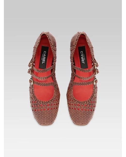 CAREL PARIS Brown Flat Shoes