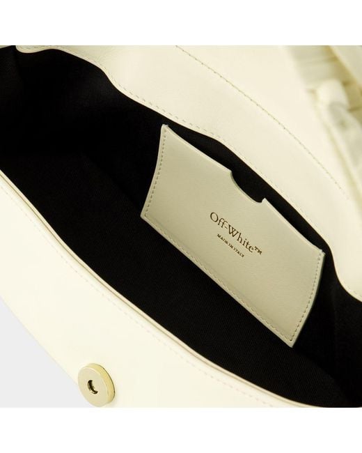 Off-White c/o Virgil Abloh Natural Logo Handbag