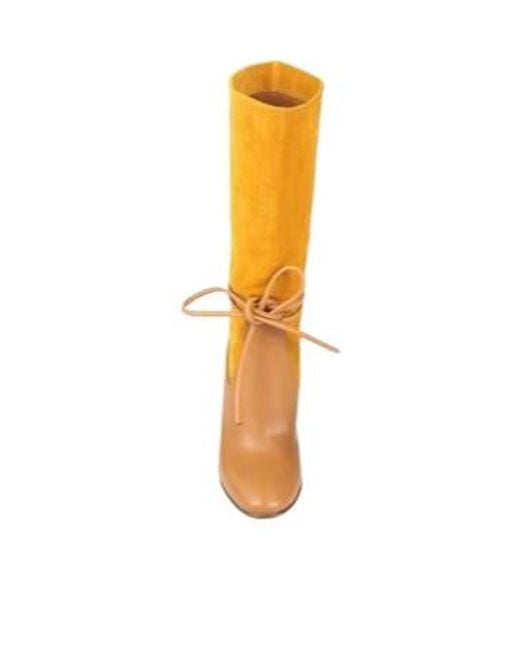 Chloé White Thin-Strap Tall Boots