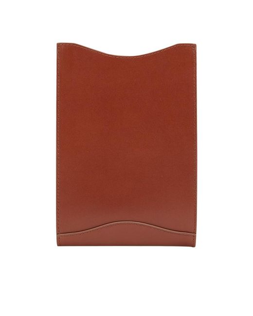 A.P.C. Red Jamie Noisette Neck Pouch