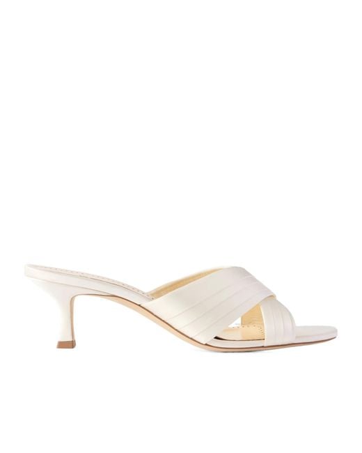 Manolo Blahnik White Manolo Blahnik