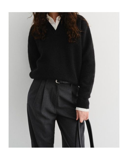 DUNST Black Sweaters