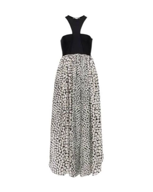 Stella McCartney White Floral Printed Maxi Dress