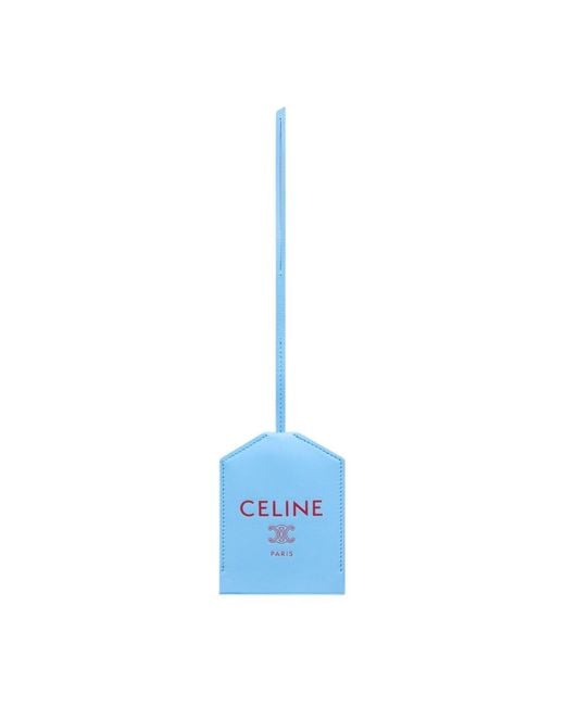 Céline Blue Logo Pendant for men