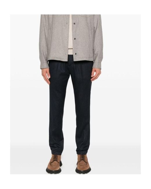 Herno Black Drawstring Pants for men