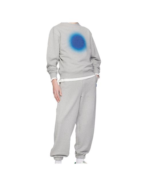 Adererror Gray Drawstring Sweatpants for men