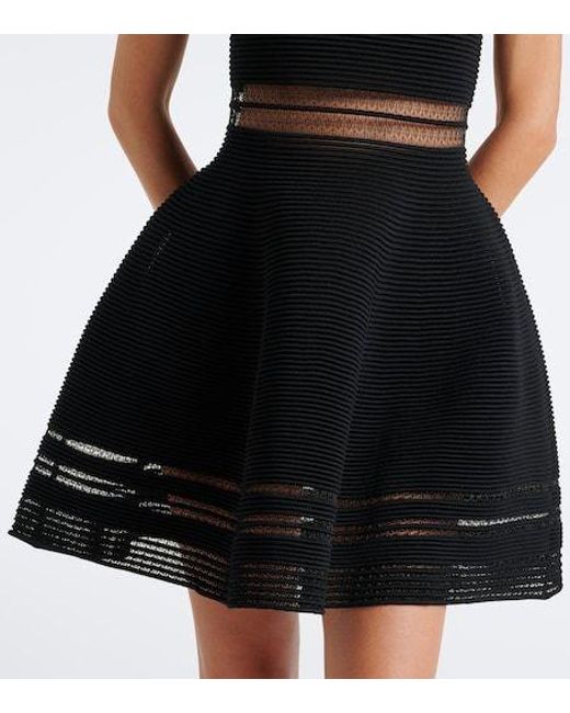 Jonathan Simkhai Black Esri Knit Mini Dress