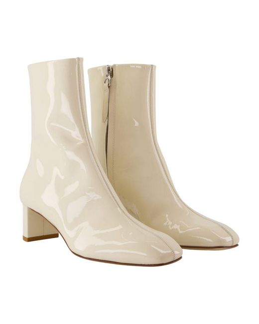 Aeyde Natural Millie Ankle Boots