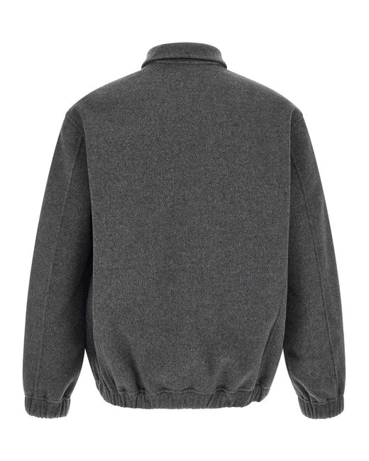Giorgio Brato Gray Long-Sleeve Jacket for men
