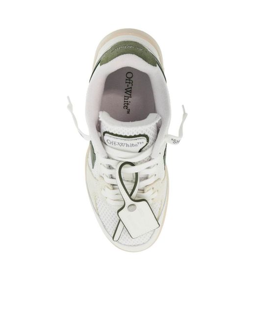 Off-White c/o Virgil Abloh White Out Of Office Lace-Up Sneakers