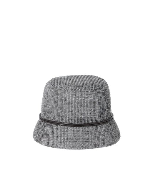 Brunello Cucinelli Gray Precious Bucket Hat